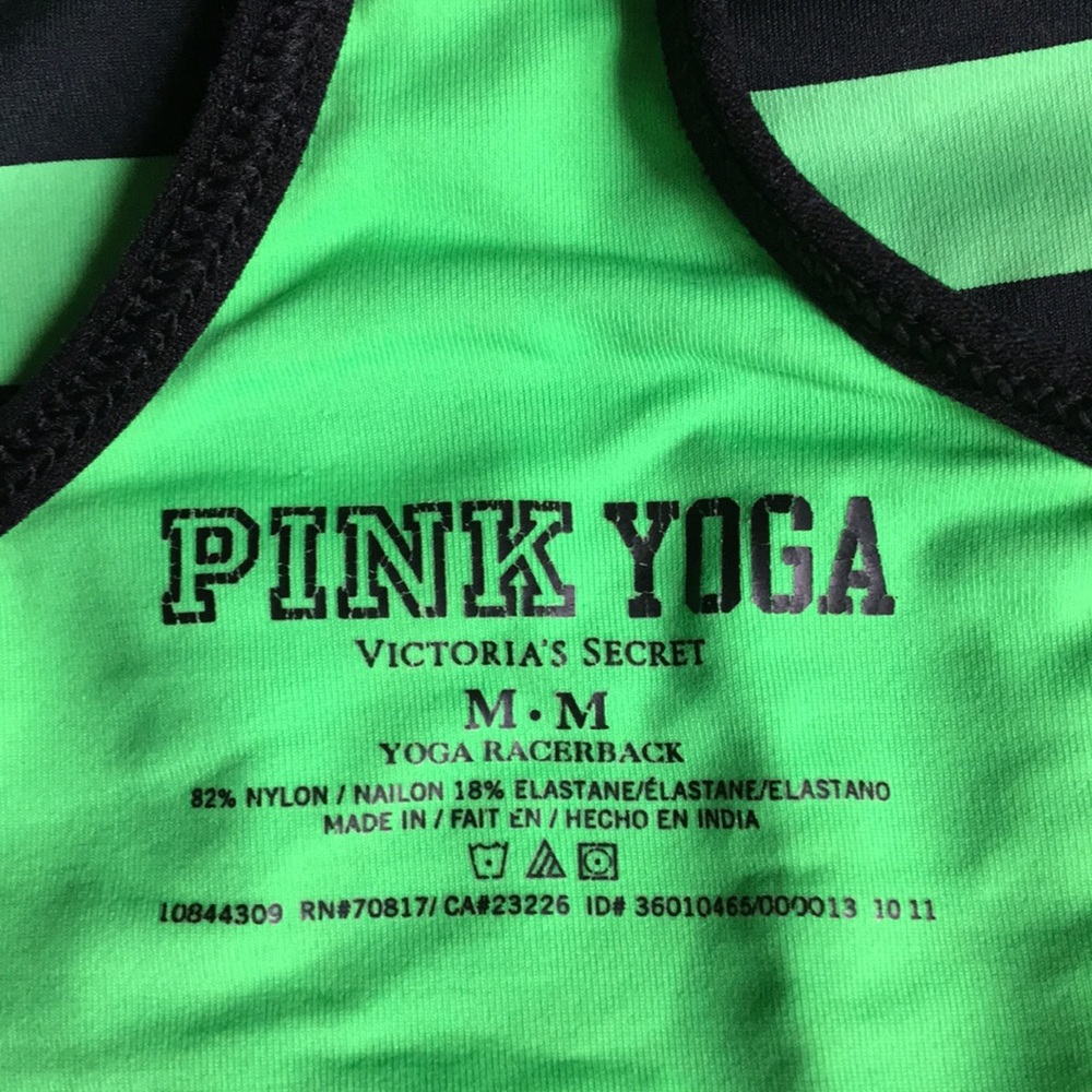 Pink Yoga,Victoria’s Secret racerback top - Picture 3 of 5